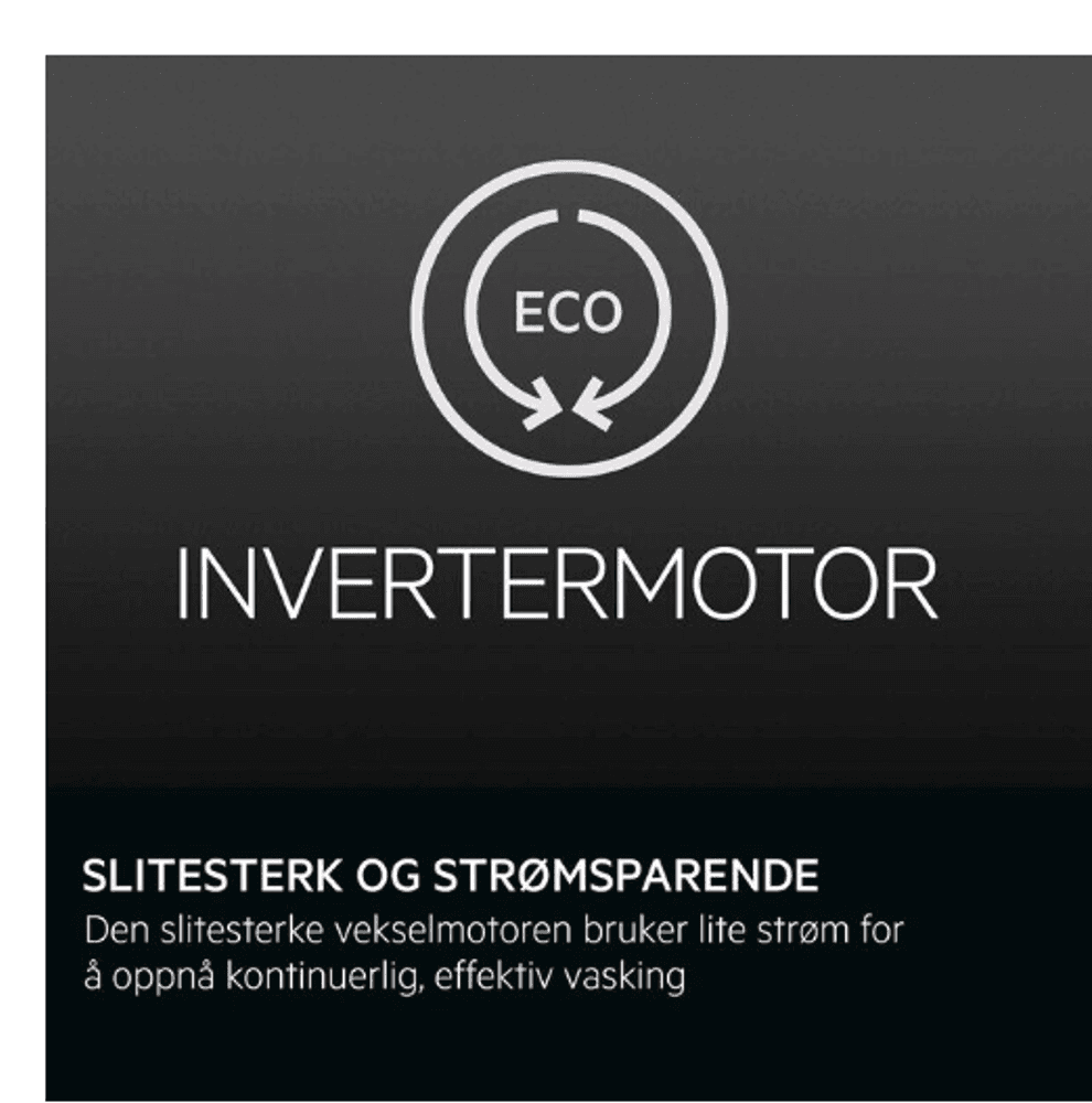 AEG vaskemaskin 8 kg 1600 o/min LR734H86L 