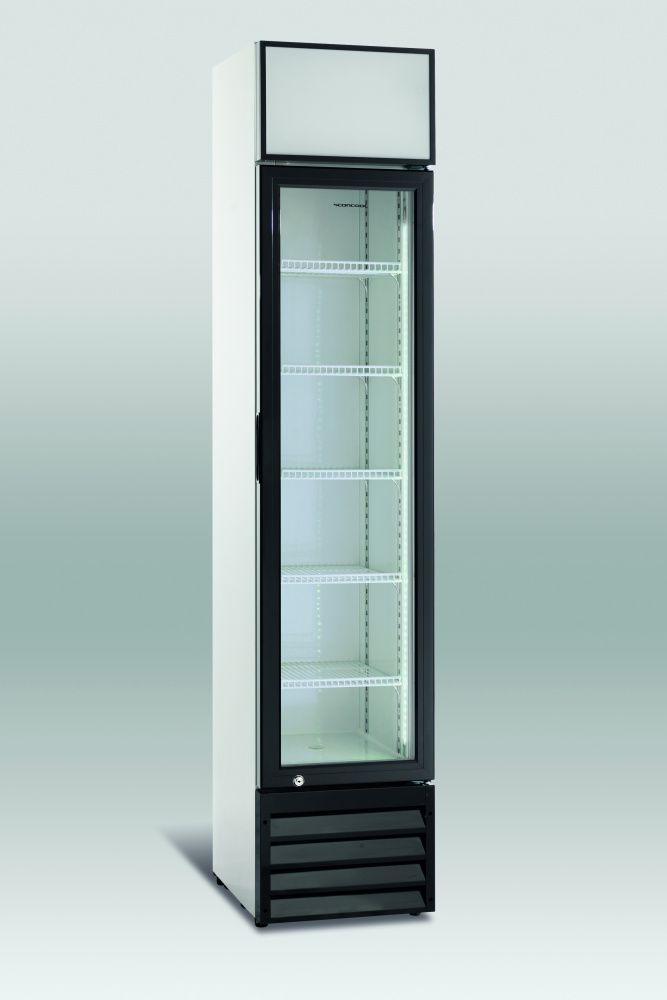 Scandomestic display kjøleskap hvit SD 217 E 