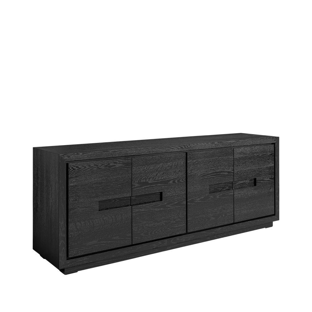Artwood HUNTER Buffét konsollbord sort eik 06-86019