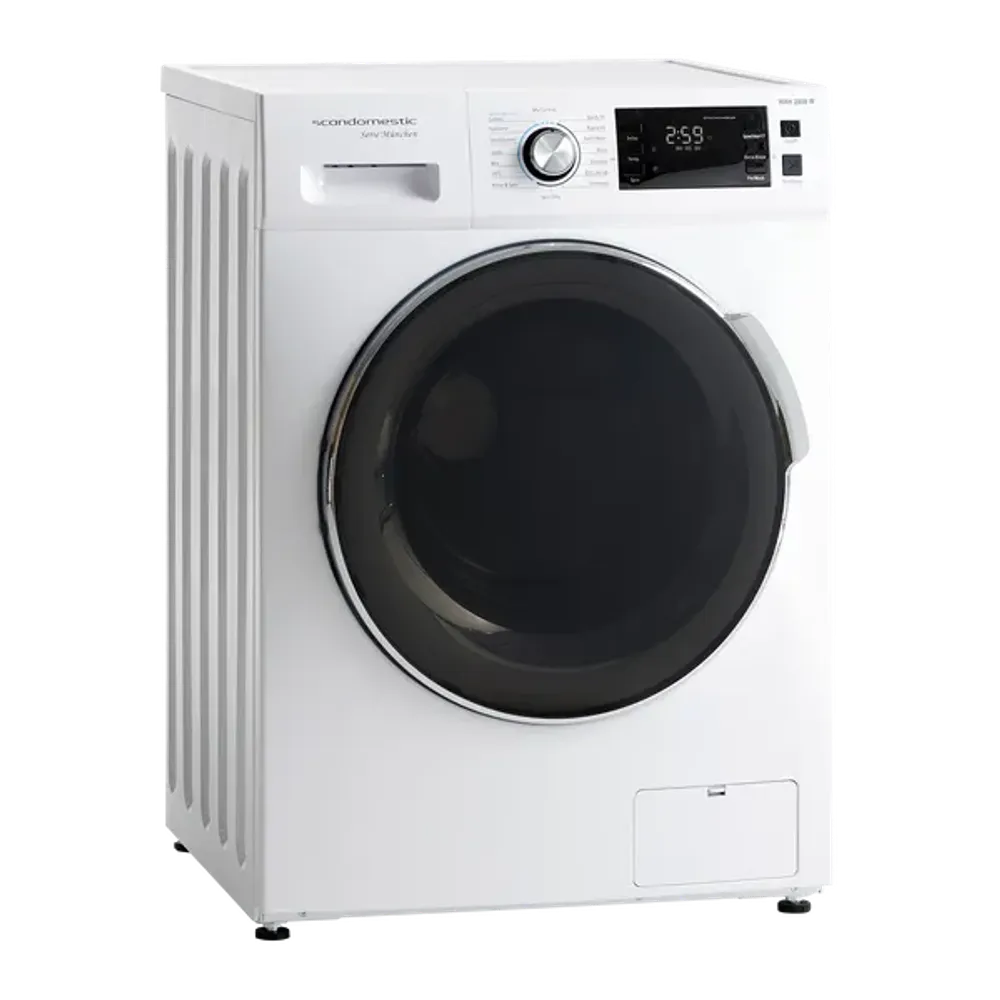 Scandomestic vaskemaskin i hvit 1400 omdr 8 kg WAH 2908 W