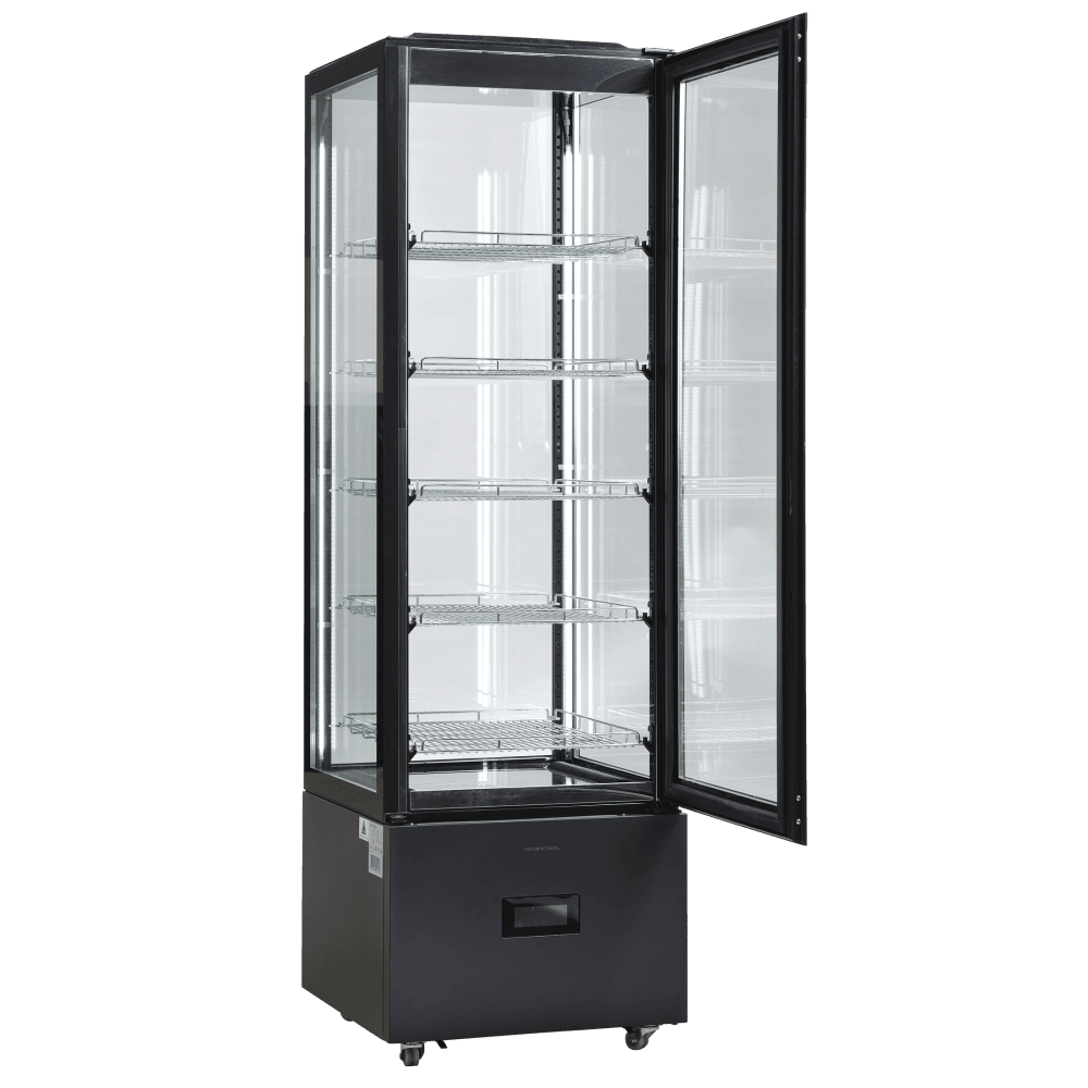 Scandomestic salgsmonter sort 190 cm DC402BB