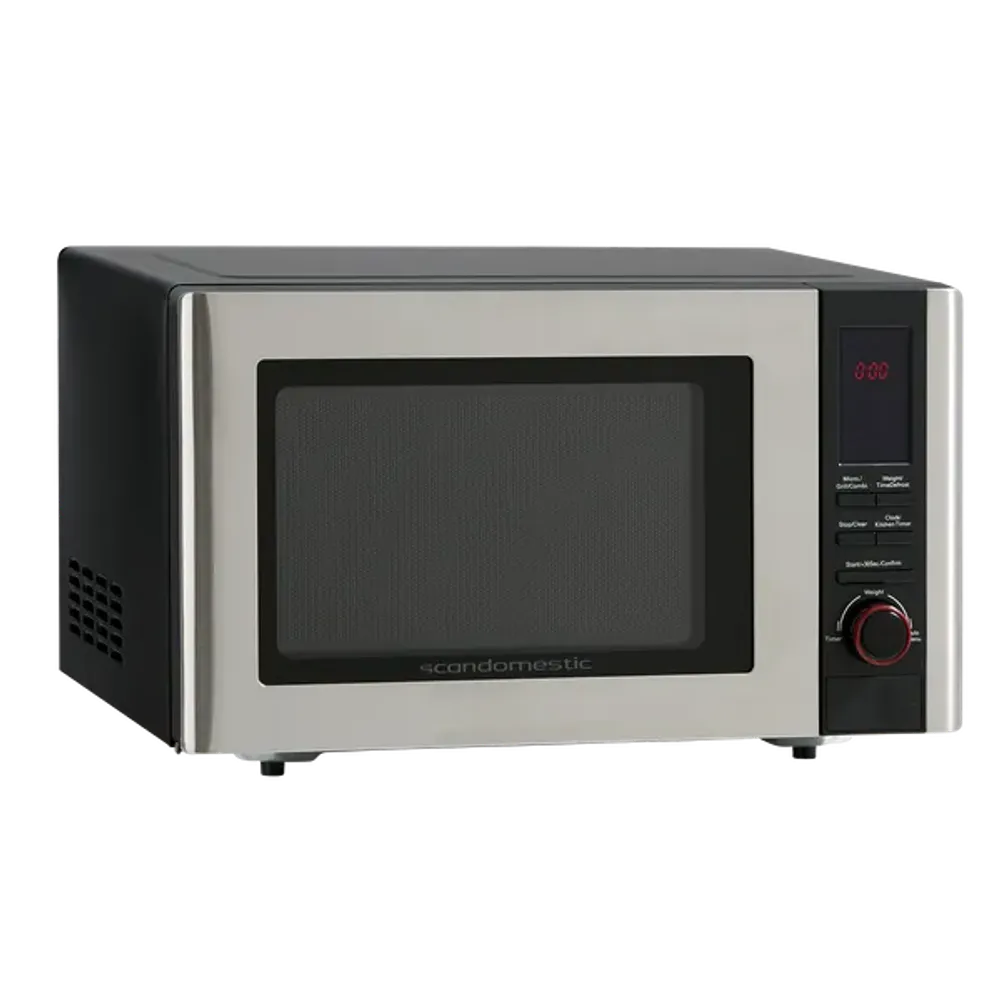 Scandomestic mikrobølgeovn i svart MIG 27 SS