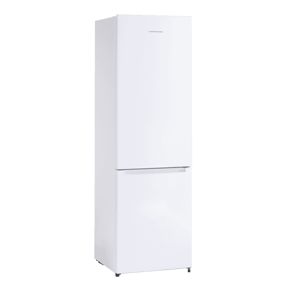 Scandomestic frittstående kombinert kjøl- og fryseskap hvit 180 cm CBF269WE