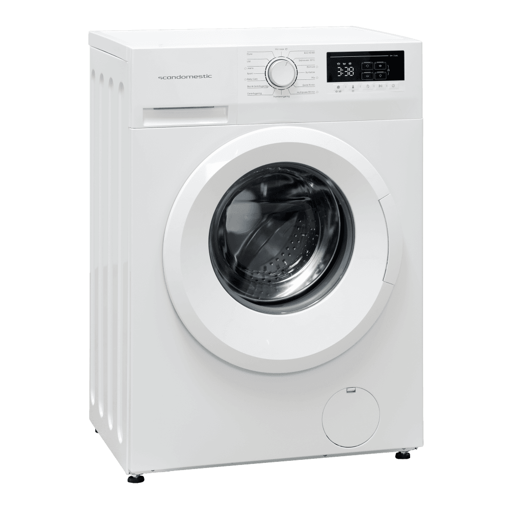 Scandomestic vaskemaskin hvit 60 cm 8 kg WMF2408WA