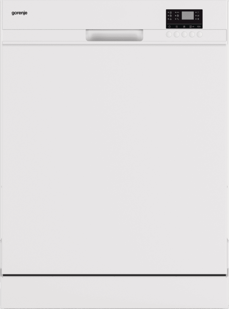 Gorenje oppvaskmaskin hvit 60 cm GU62EW 46 db