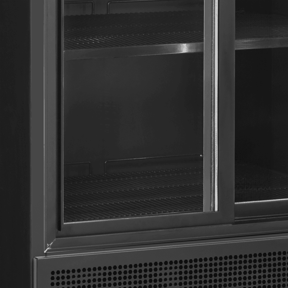 Tefcold display kjøleskap FSC891S Black