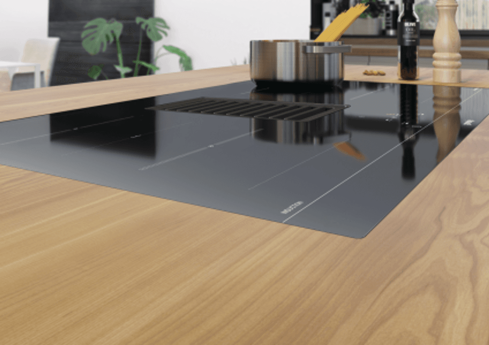 Gorenje induksjons platetopp med ventilator HET949BSC AreaFlex