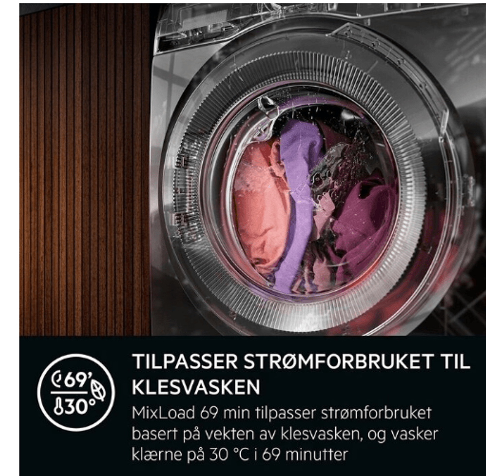 AEG vaskemaskin 8 kg 1400 o/min LR724O84N 