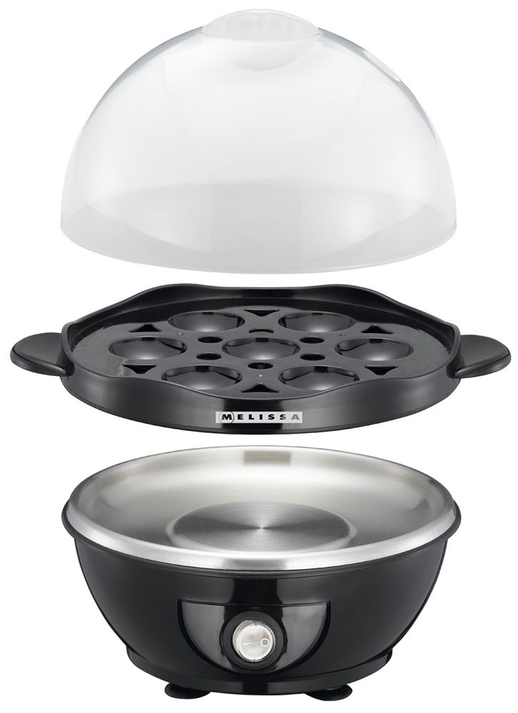 Melissa eggkoker i svart 290008