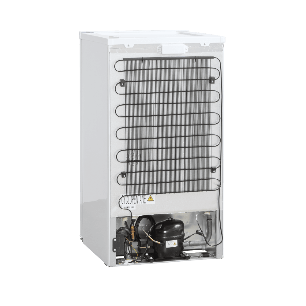 Scandomestic frittstående fryseskap hvit 102 cm FRF99WE