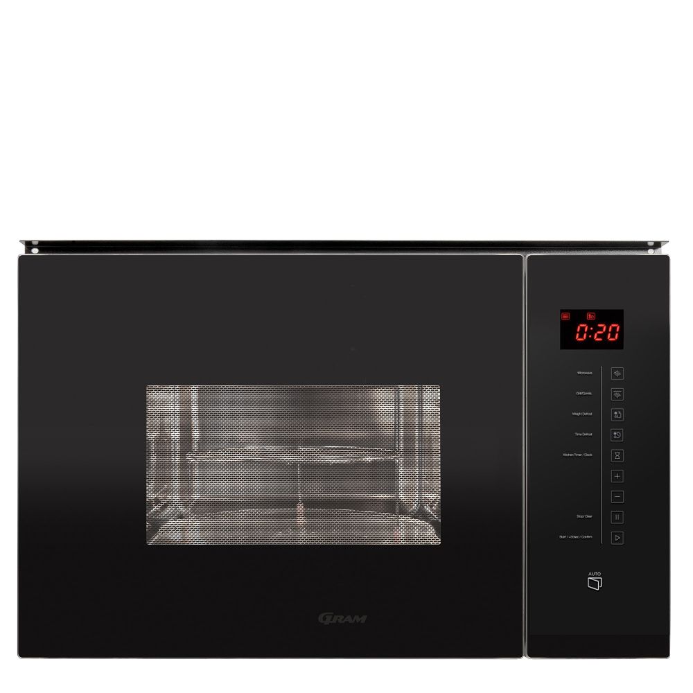 Gram Mikrobølgeovn i svart 38 cm IM 20614-90 B