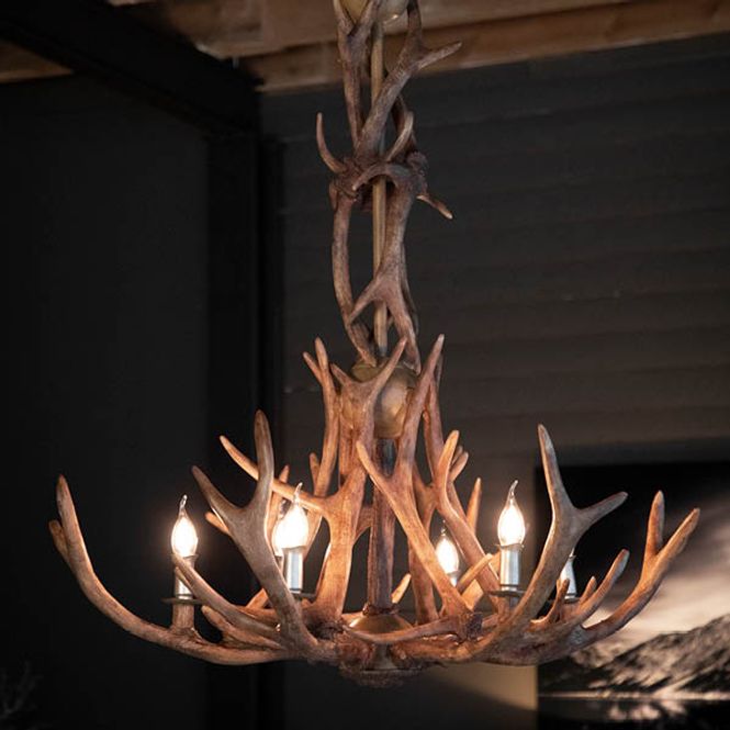 Hovedbilde Artwood Antler Chandelier Natur