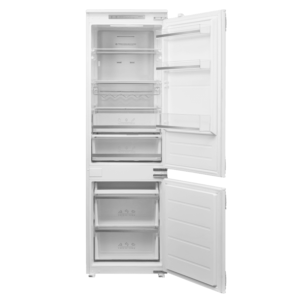 Scandomestic kombifrys- og kjøleskap hvit 178 cm CBI267NFWD