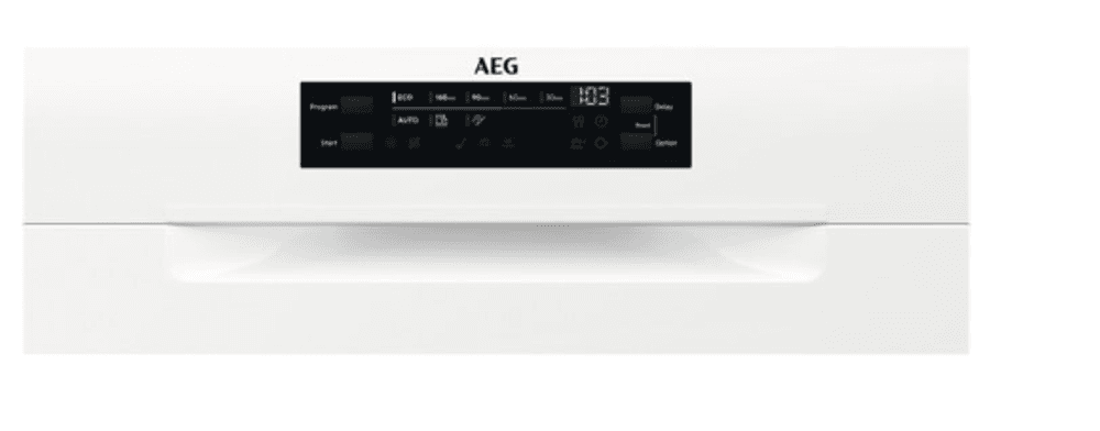 Aeg oppvaskmaskin hvit 44 dB FBB54605ZW